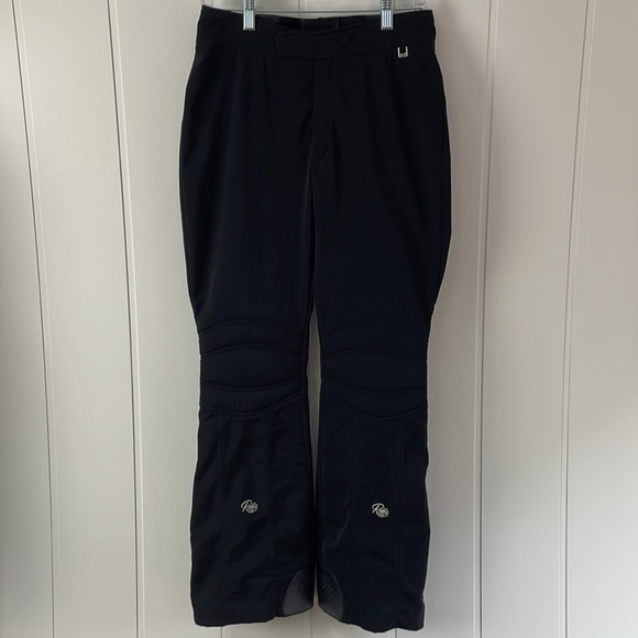 Roffe Ski Pants Men's Size 30 Regular Snowboard Black Vintage - Picture 1 of 13